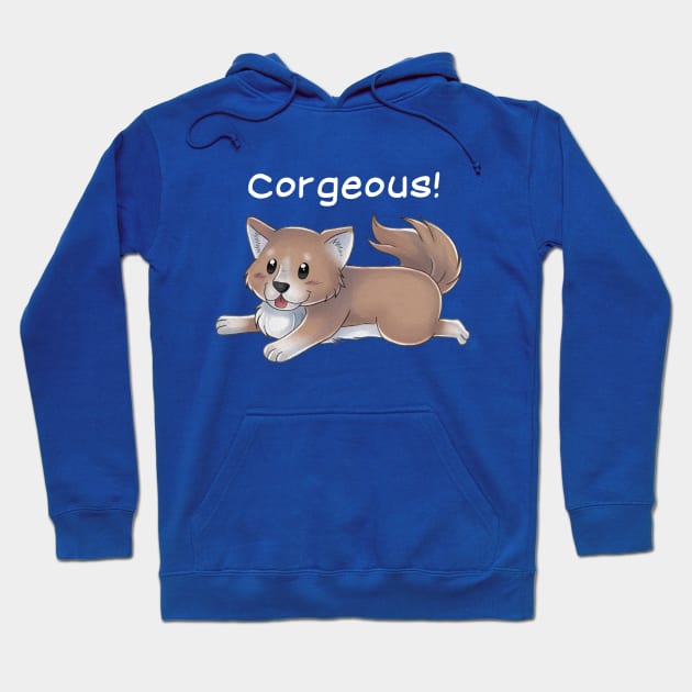 Corgeous! Hoodie by Yunuyei's Store